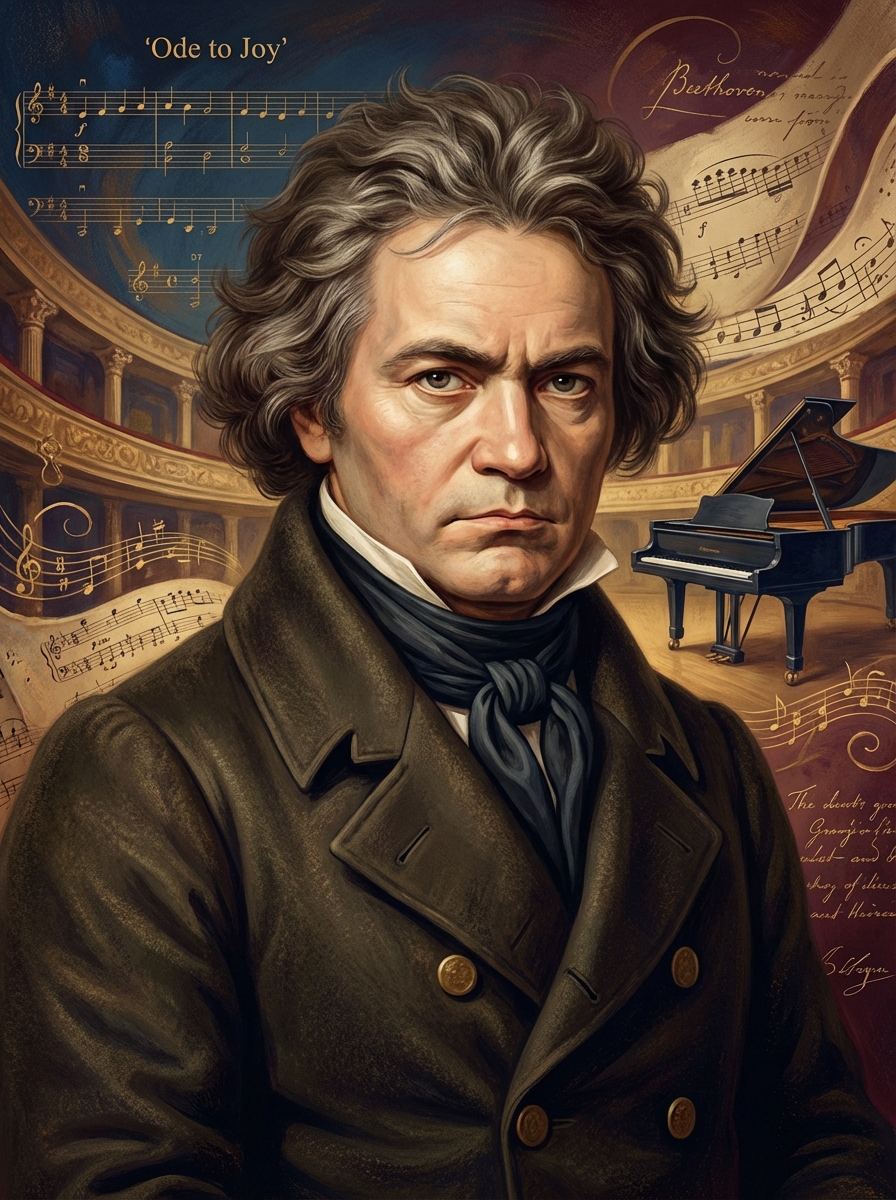 Portrait of Ludwig van Beethoven, Composer