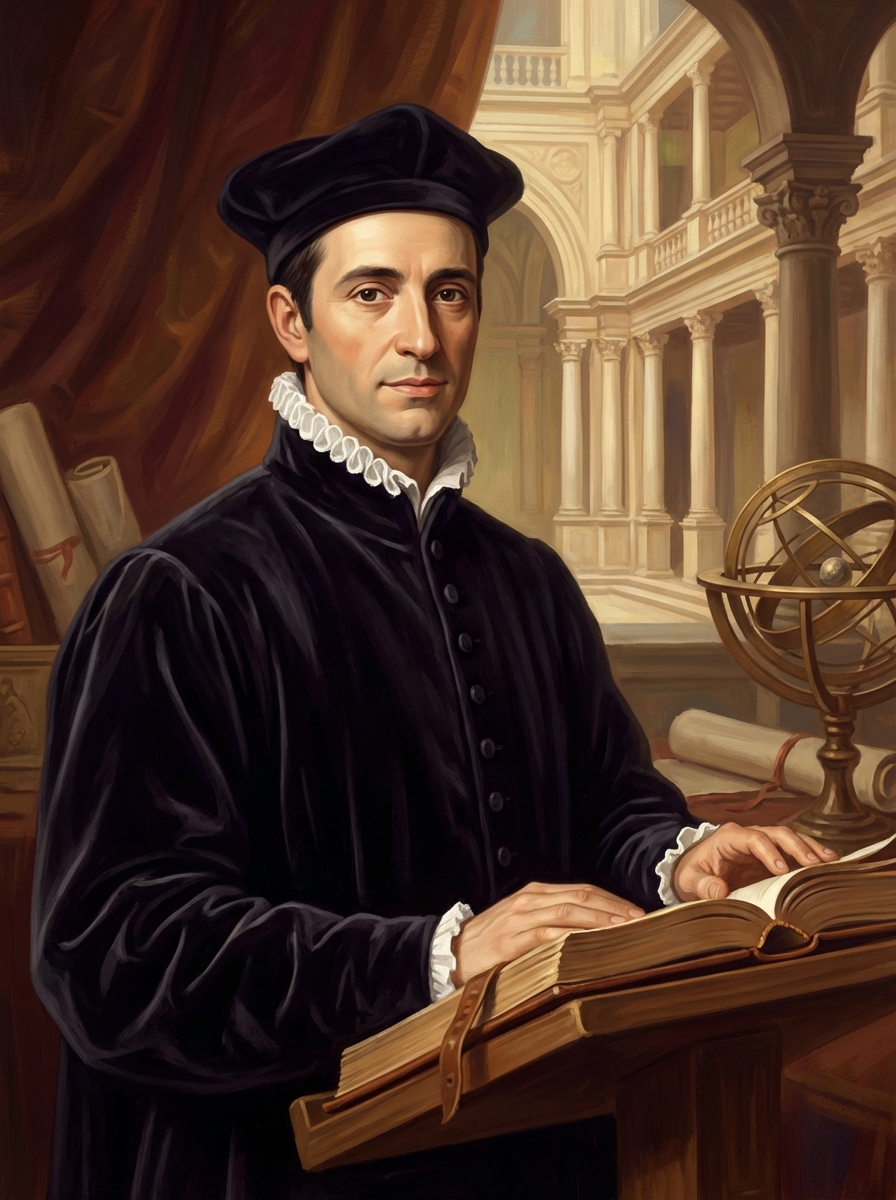 Portrait of Juan Latino, Ethiopian-Spanish Renaissance Poet