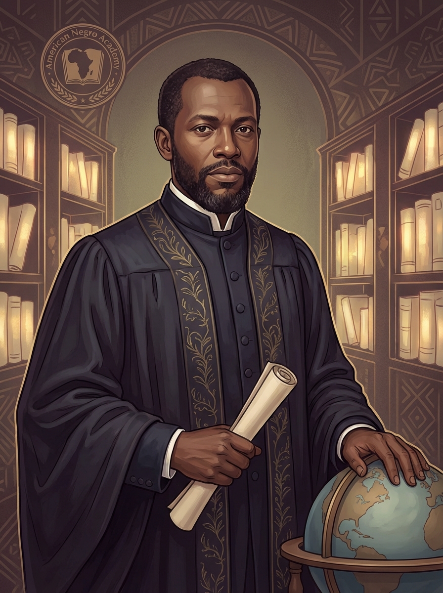 Portrait of Alexander Crummell, African American Minister and Pan-Africanist Scholar