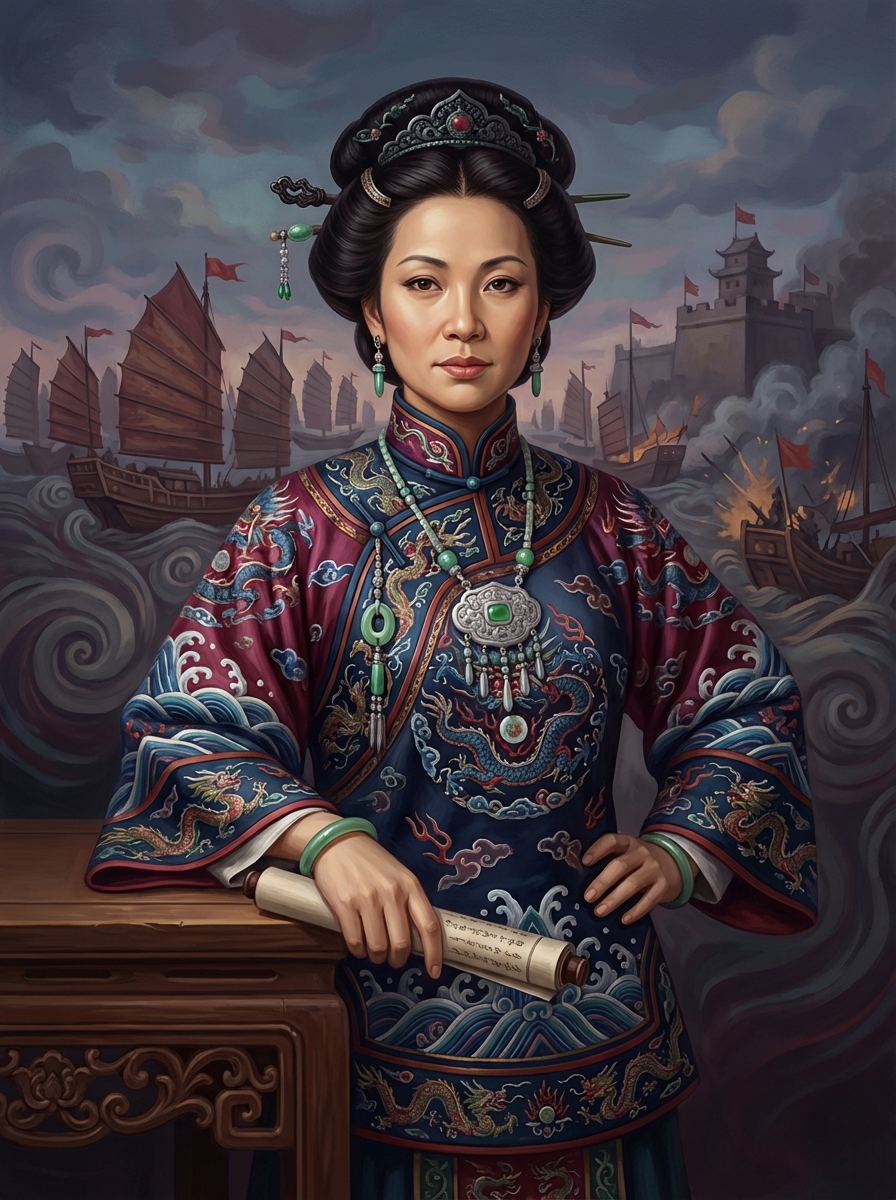 Portrait of Ching Shih, Pirate Queen