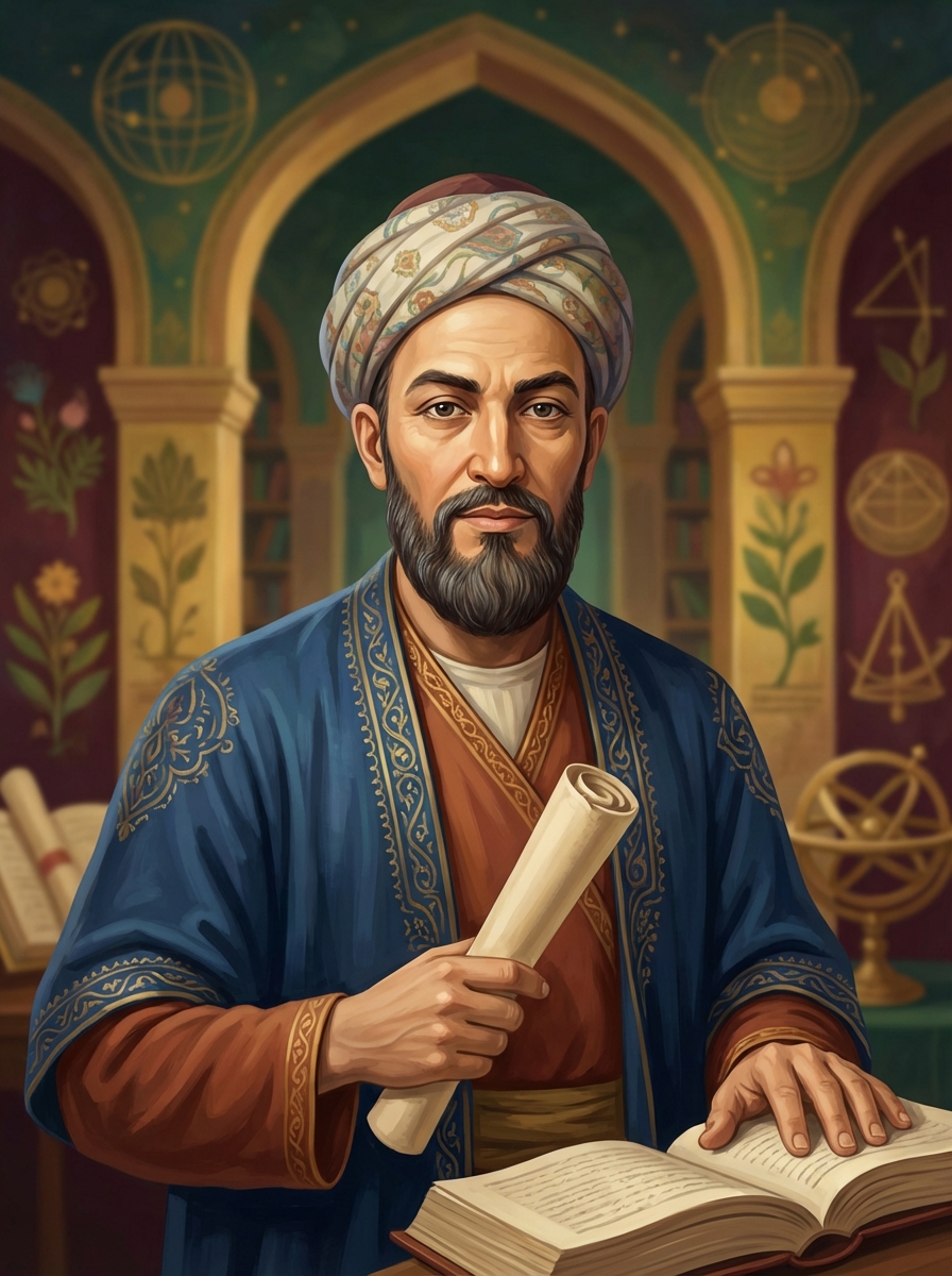 Portrait of Ibn Sina (Avicenna), Sage