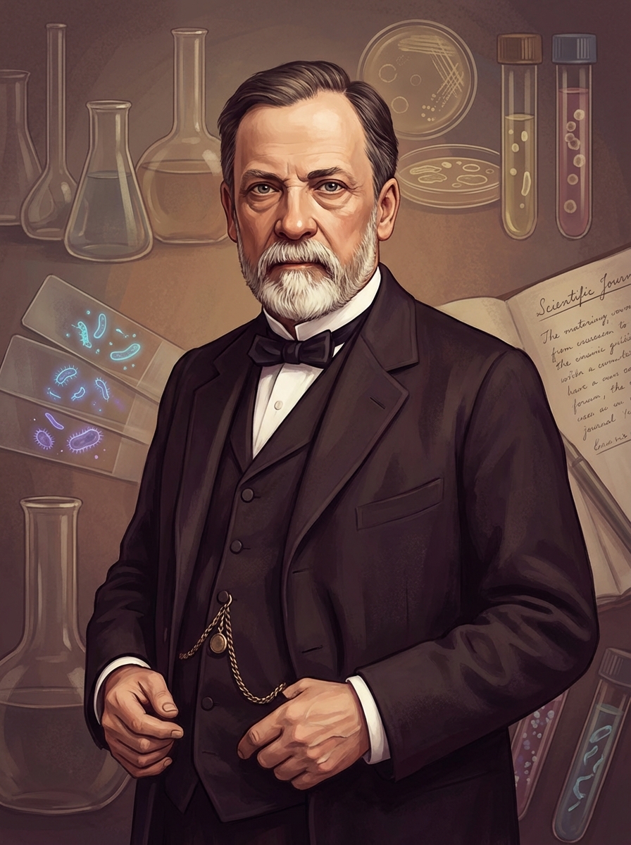Portrait of Robert Koch, Microbiologist
