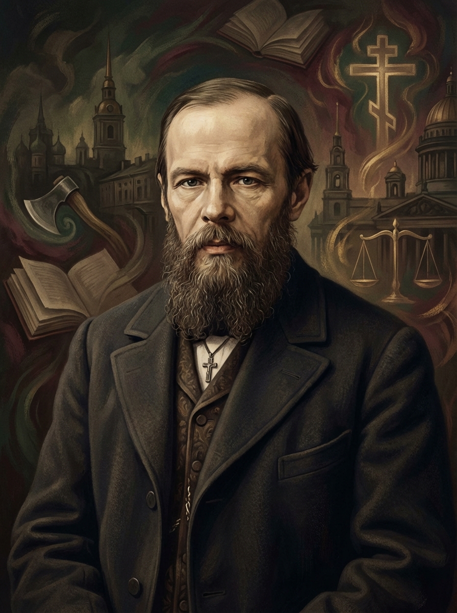 Portrait of Fyodor Dostoyevsky, Soul Novelist