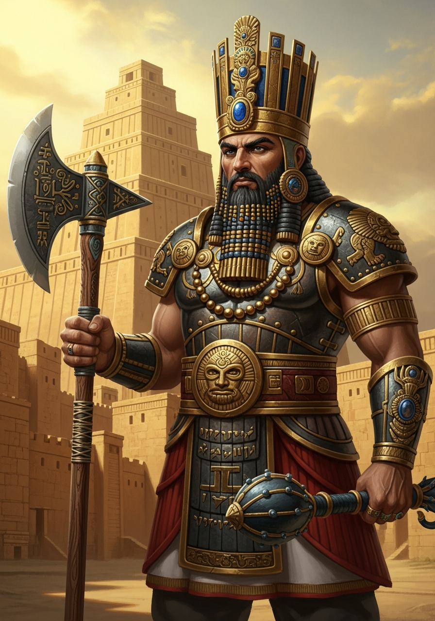 Portrait of Gilgamesh, King of Uruk
