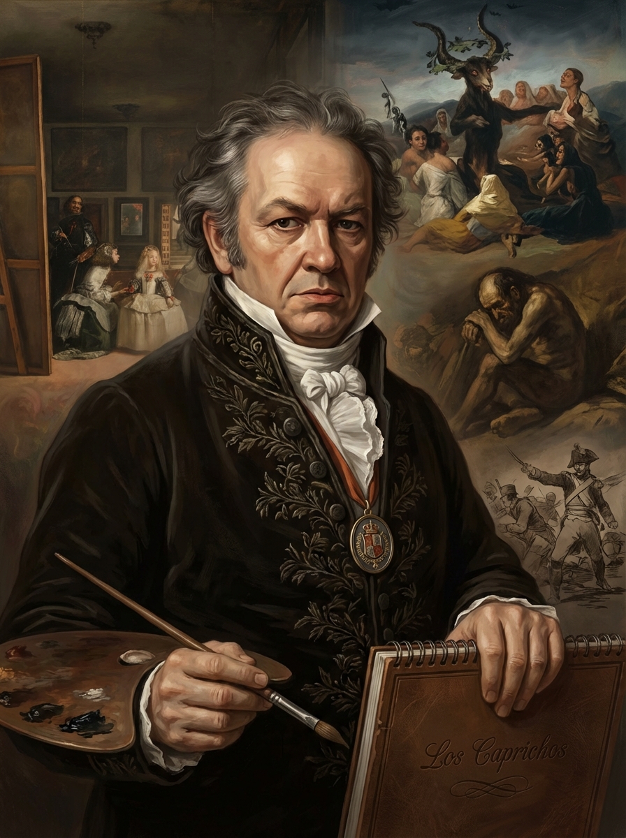 Portrait of Francisco Goya, Dark Painter