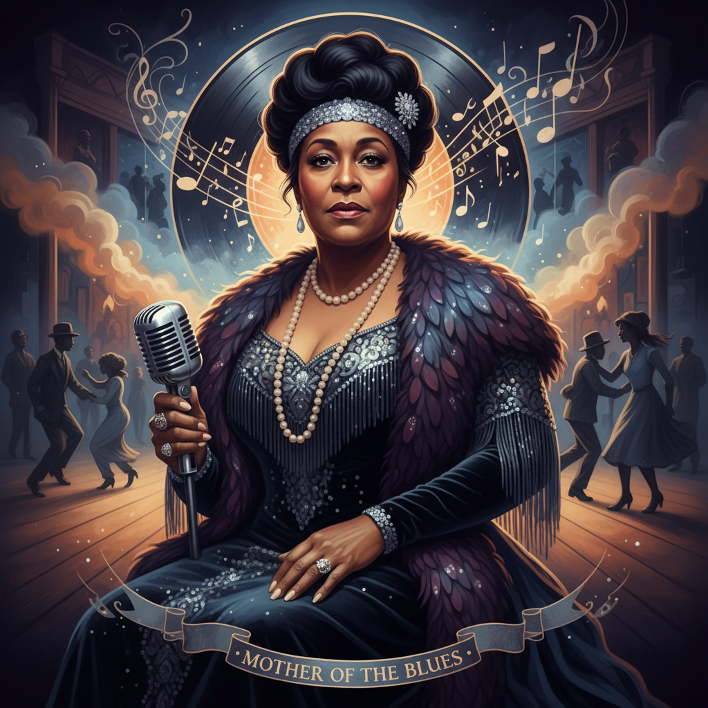 Portrait of Ma Rainey, Mother of the Blues