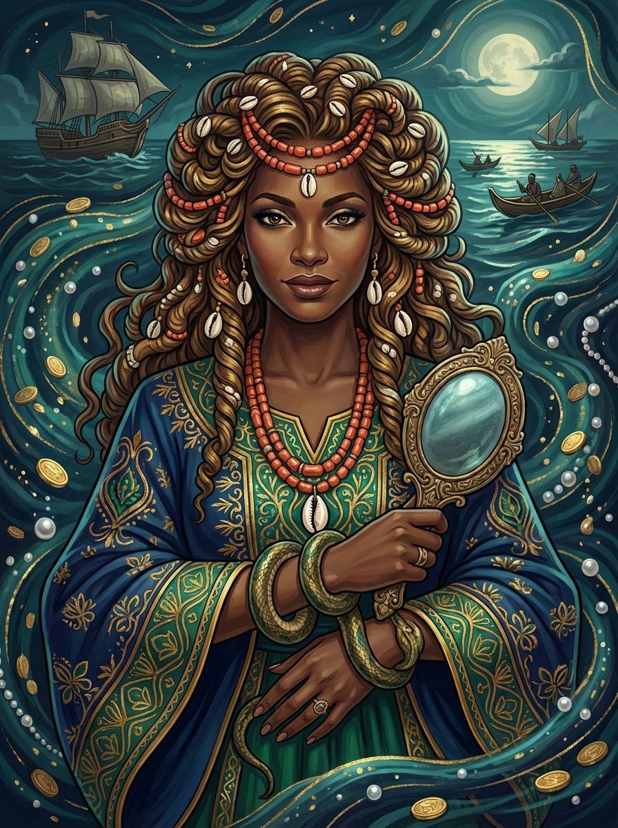 Portrait of Mami Wata, Water Spirit