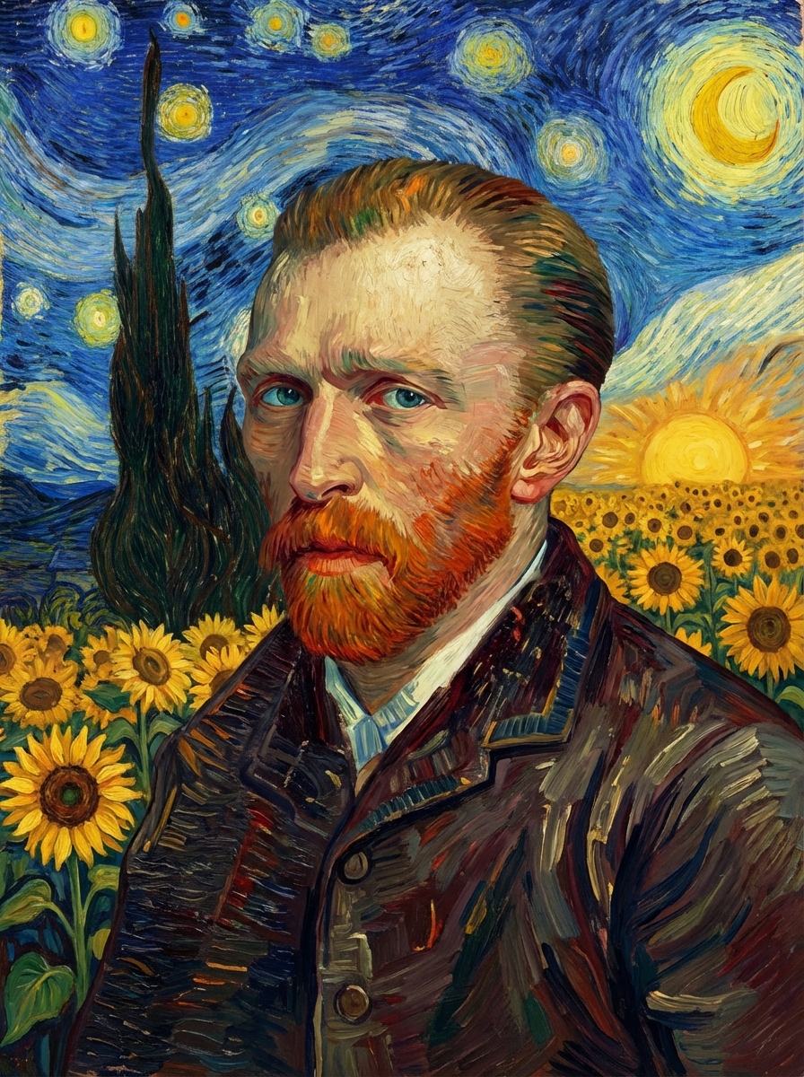 Portrait of Vincent van Gogh, Painter