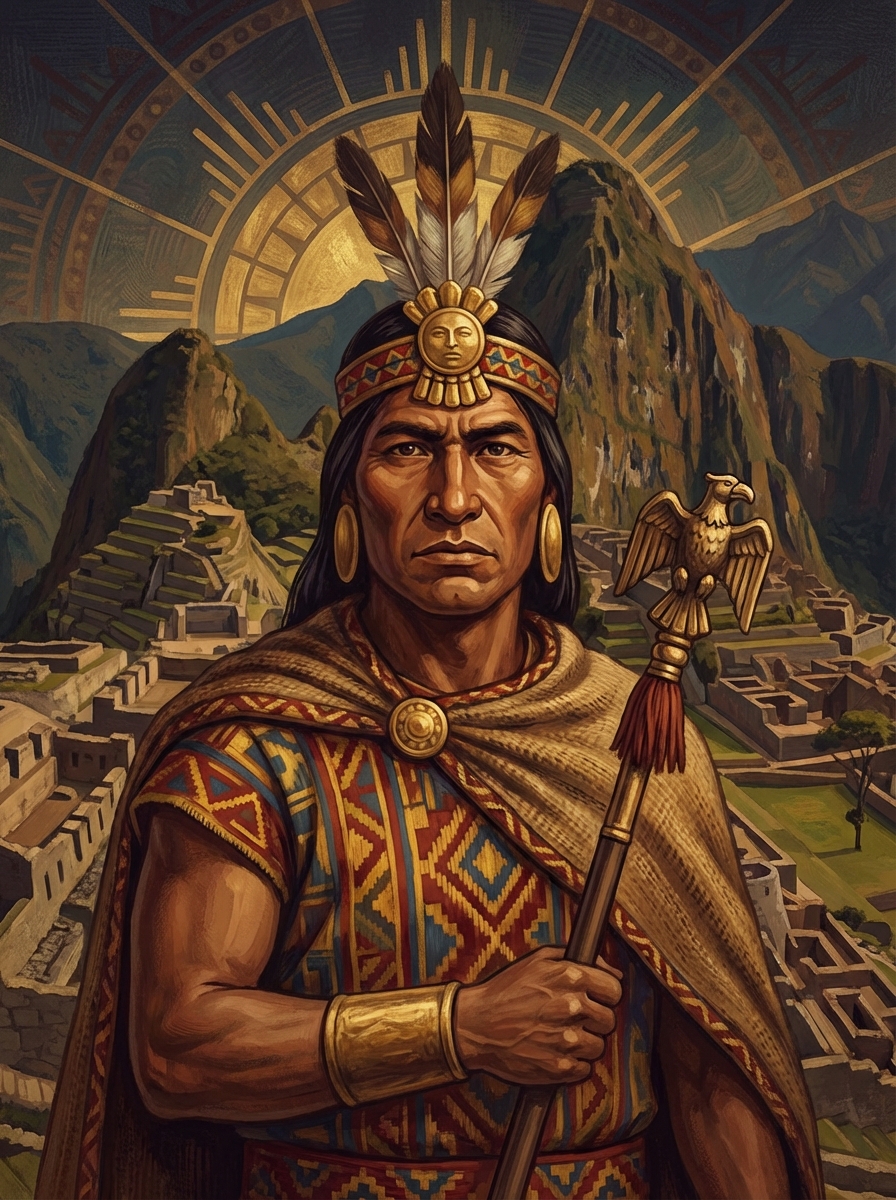 Portrait of Pachacuti, Inca Emperor