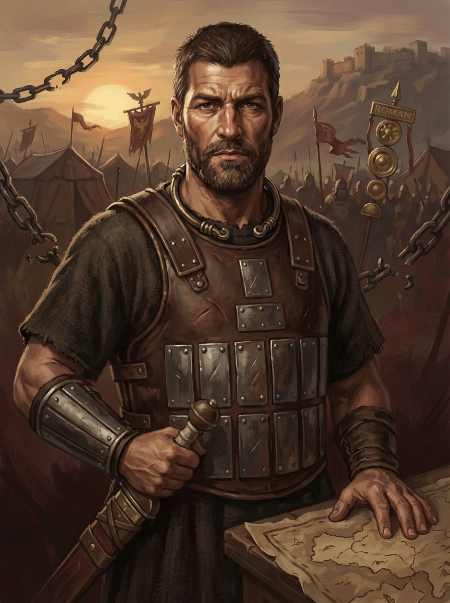 Portrait of Spartacus, Gladiator and Revolutionary