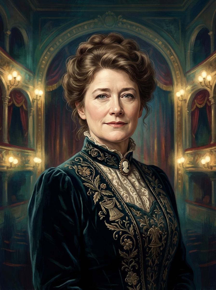 Portrait of Ellen Terry, Stage Actress