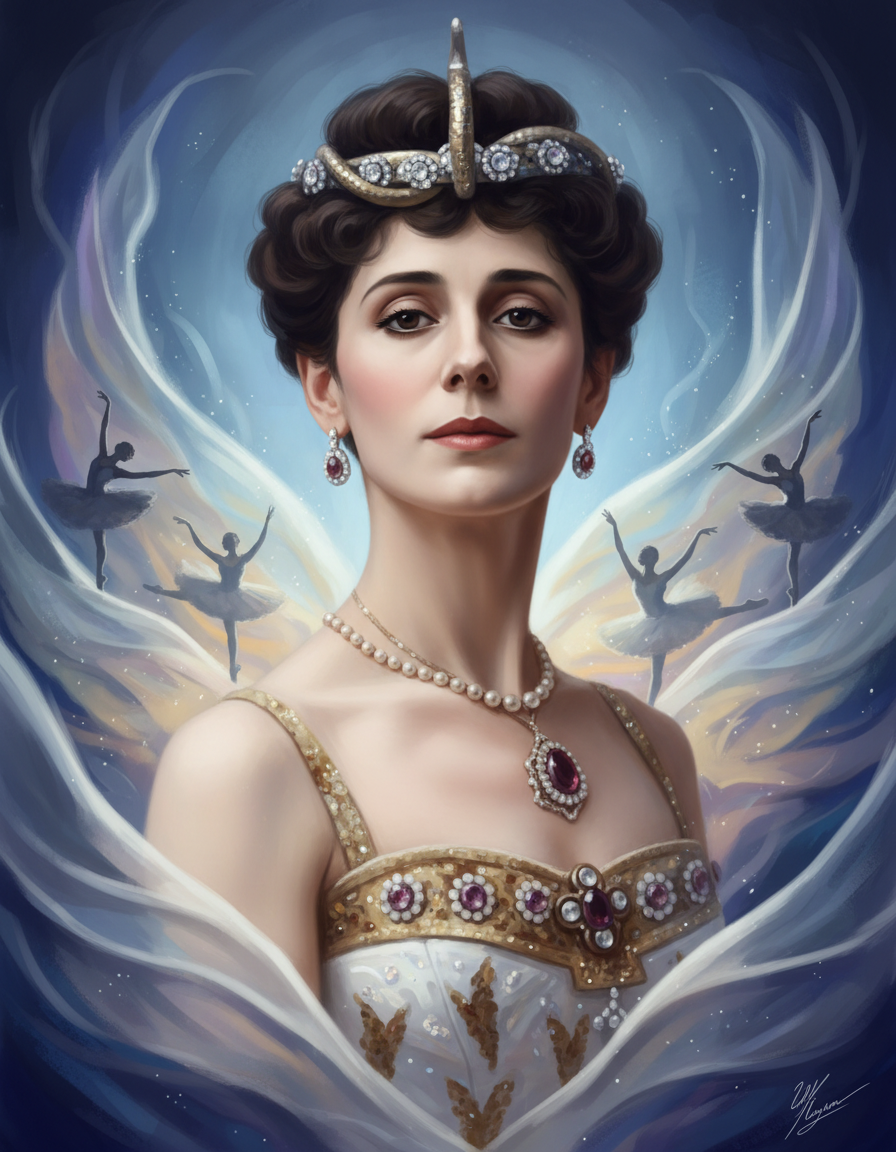Portrait of Anna Pavlova, Prima Ballerina