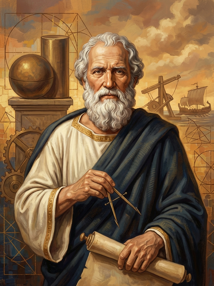 Portrait of Archimedes, Inventor
