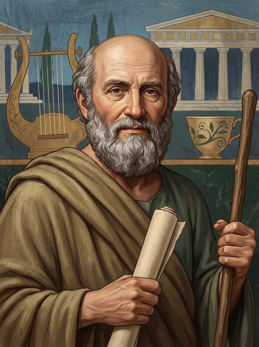 Portrait of Socrates, Athenian Philosopher