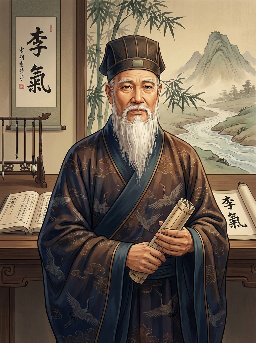 Portrait of Zhu Xi, Neo-Confucian Philosopher