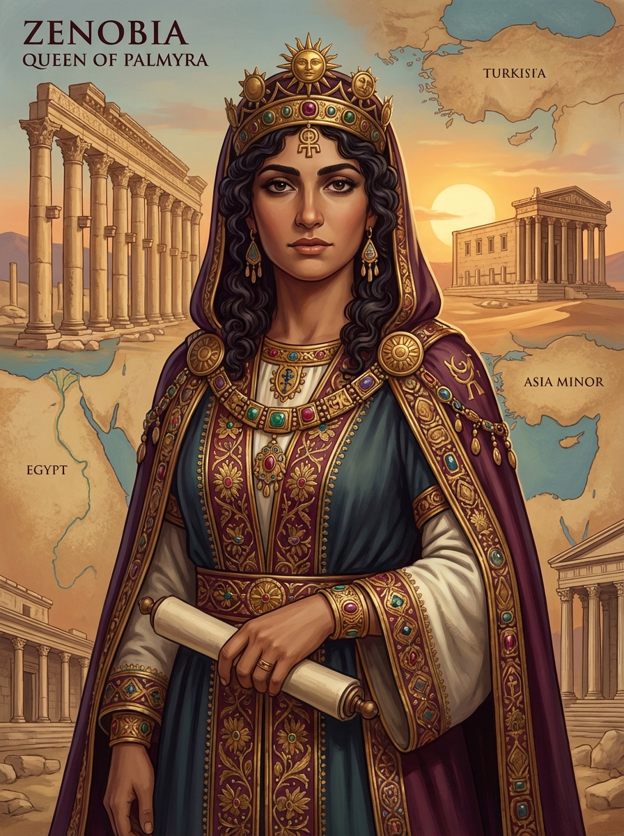 Portrait of Zenobia, Queen of Palmyra