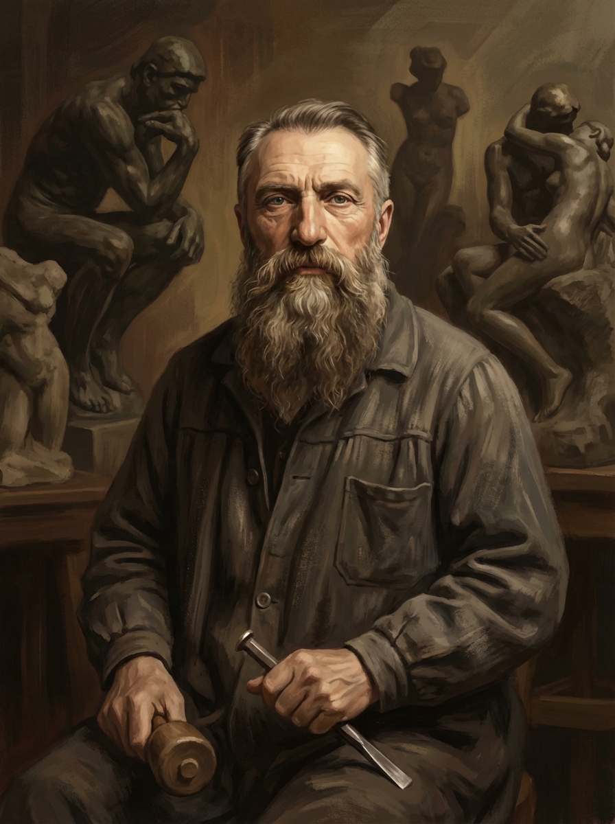 Portrait of Auguste Rodin, Sculptor