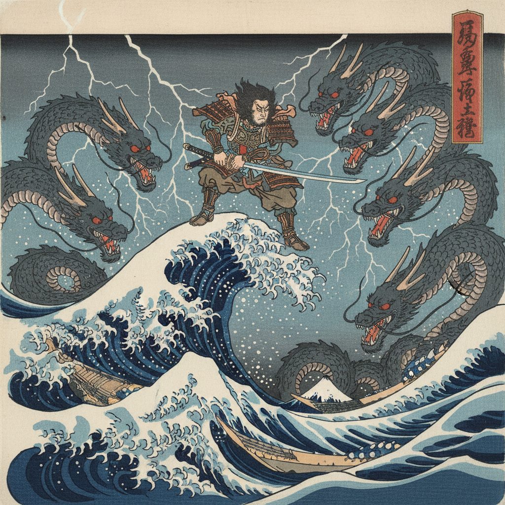 The Implacable Wave, The Unseen Force by Susanoo