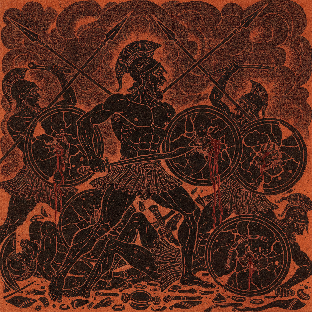 The Seven-fold Gash of Empire by Ares