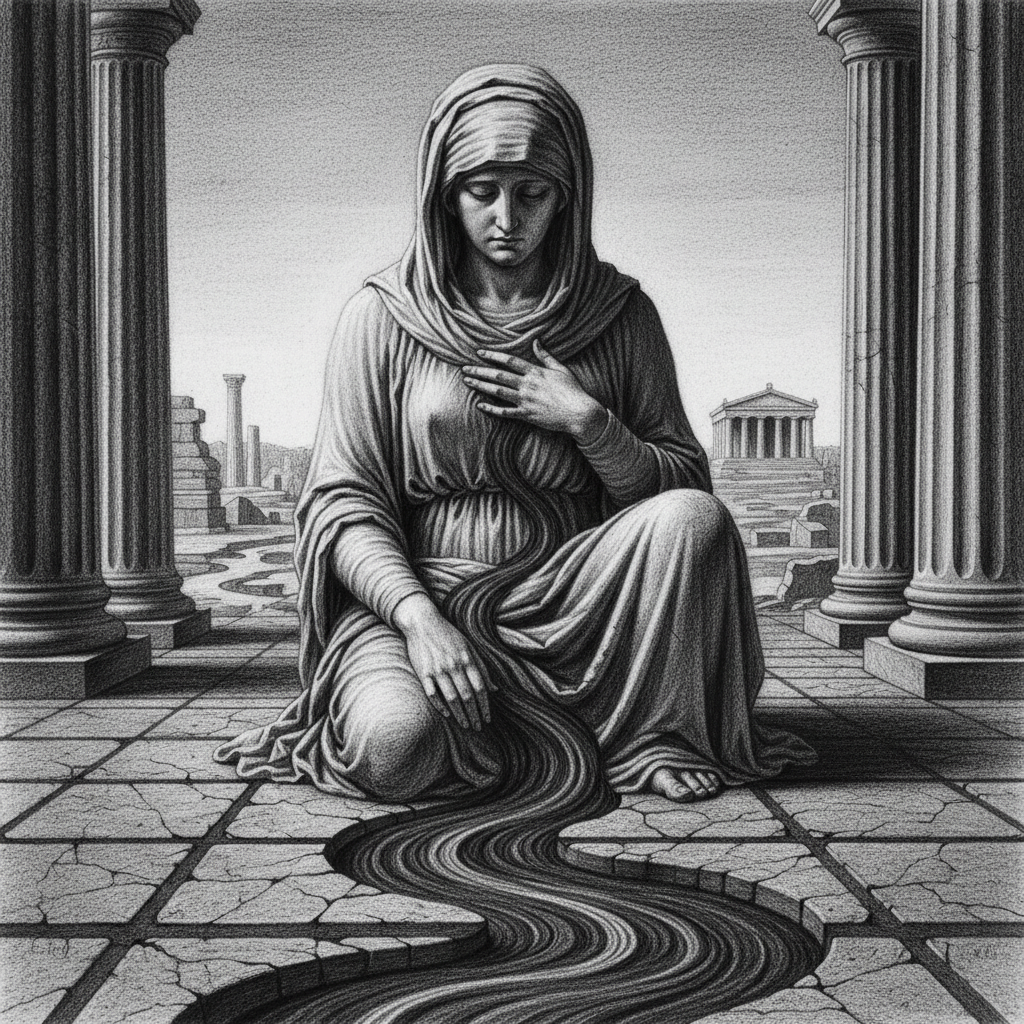 The Ur-Cry: A Materna Lament in Chiaroscuro by Johann Wolfgang von Goethe