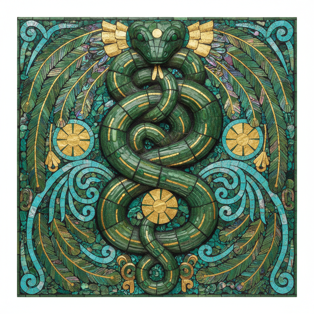 Jade Gale of the Three-Year Dawn by Quetzalcoatl
