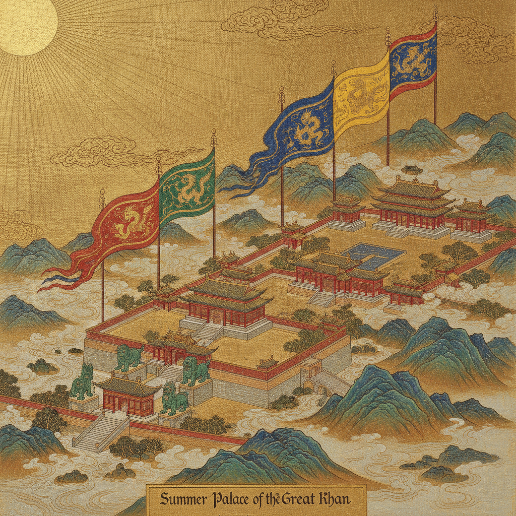 The Golden Roofs of Xanadu by Marco Polo