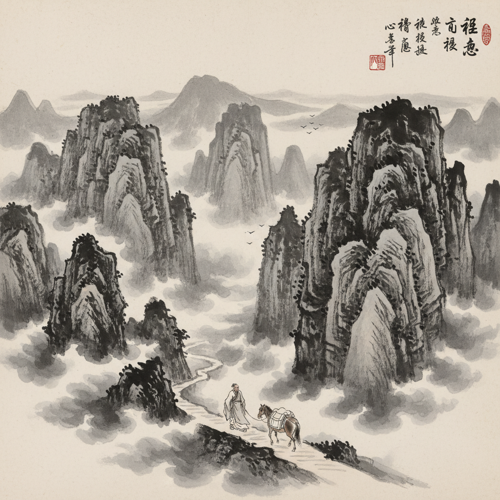 Pilgrim's Mind-Landscape: Where Form Meets Emptiness by Xuanzang