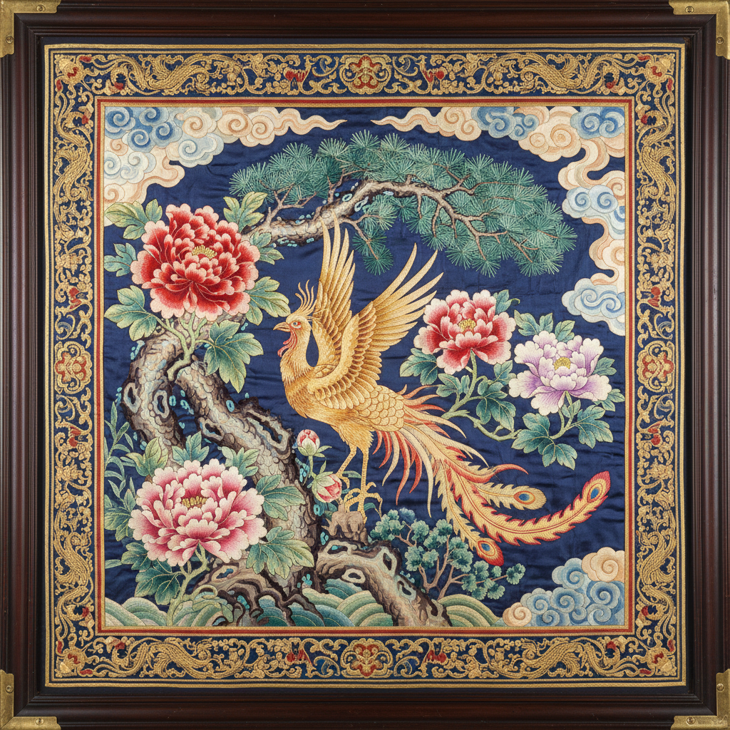 The Phoenix Ascendant: A Scroll of Eternal Auspice by Empress Dowager Cixi