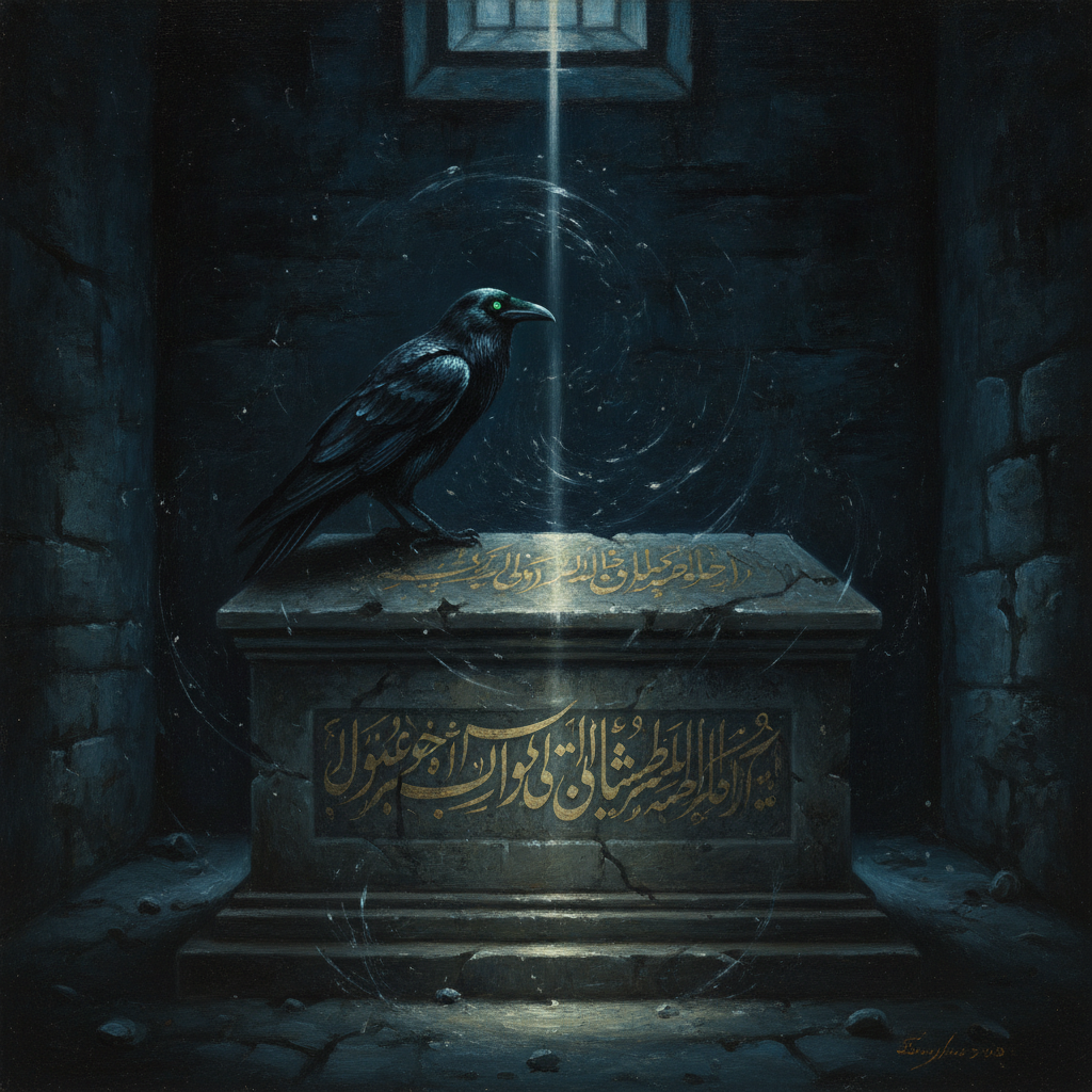 The Raven Above Rustam's Tomb by Edgar Allan Poe