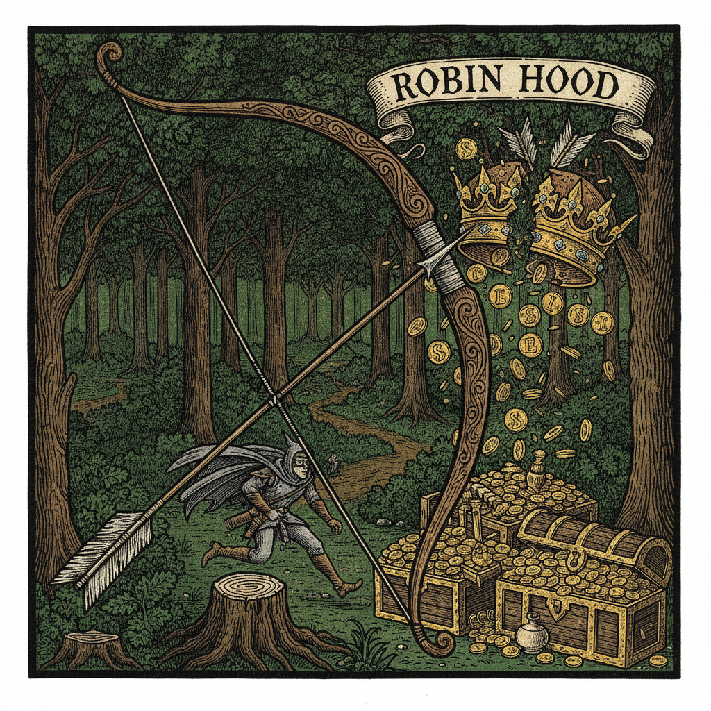 The Golden Shaft by Robin Hood