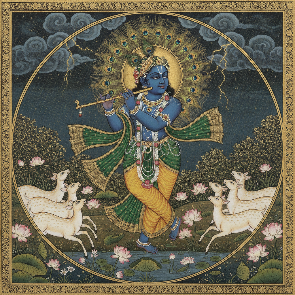 The Sweet Bittersweet Flute-Song of the Cosmos by Krishna