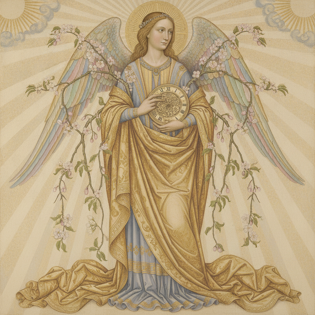 The Chronos of Zephyr and Flora by Sandro Botticelli