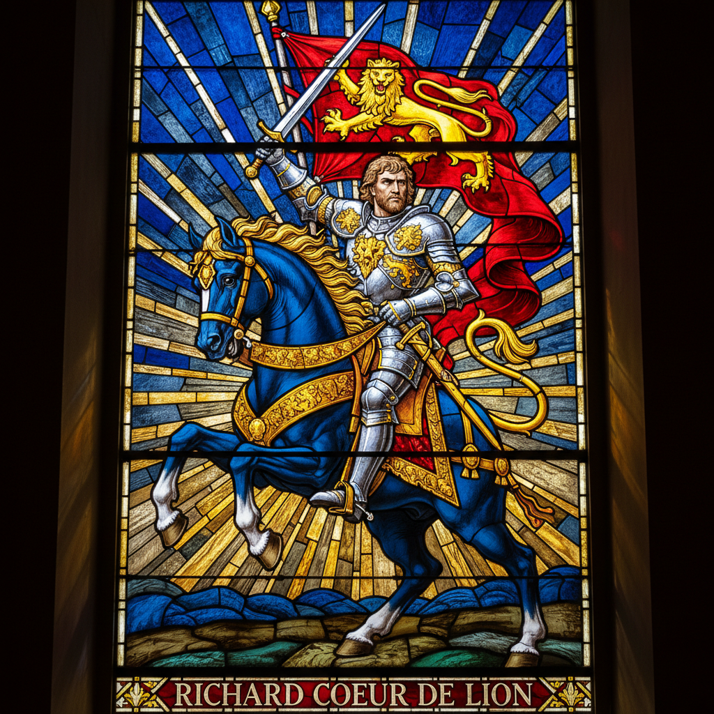The Lion's Vigil: An Ode to Unyielding Valor by Richard the Lionheart
