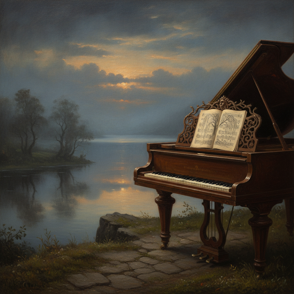Echoes of the Derwent: Nocturne in Tranquil Recollection by Clara Schumann