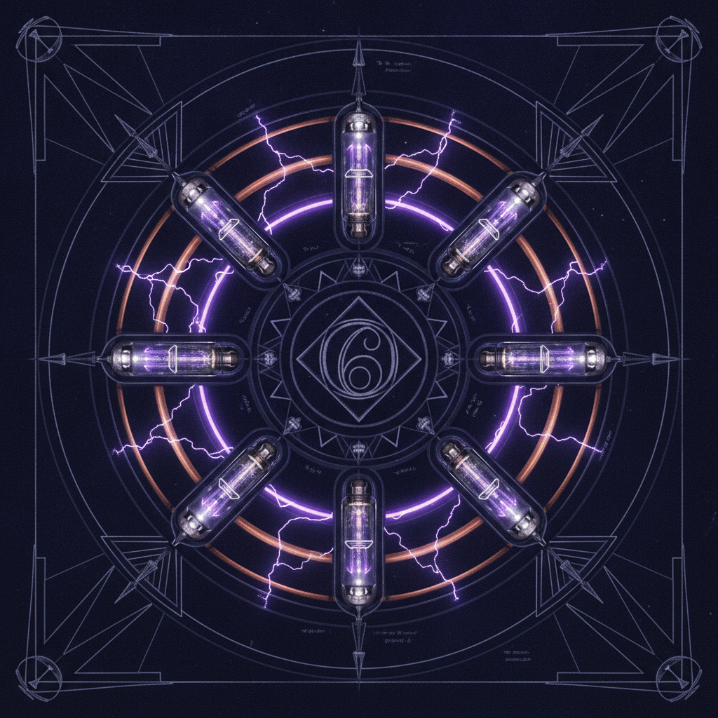 The Pax Electrica: Monument to the Ninefold Cosmos by Nikola Tesla