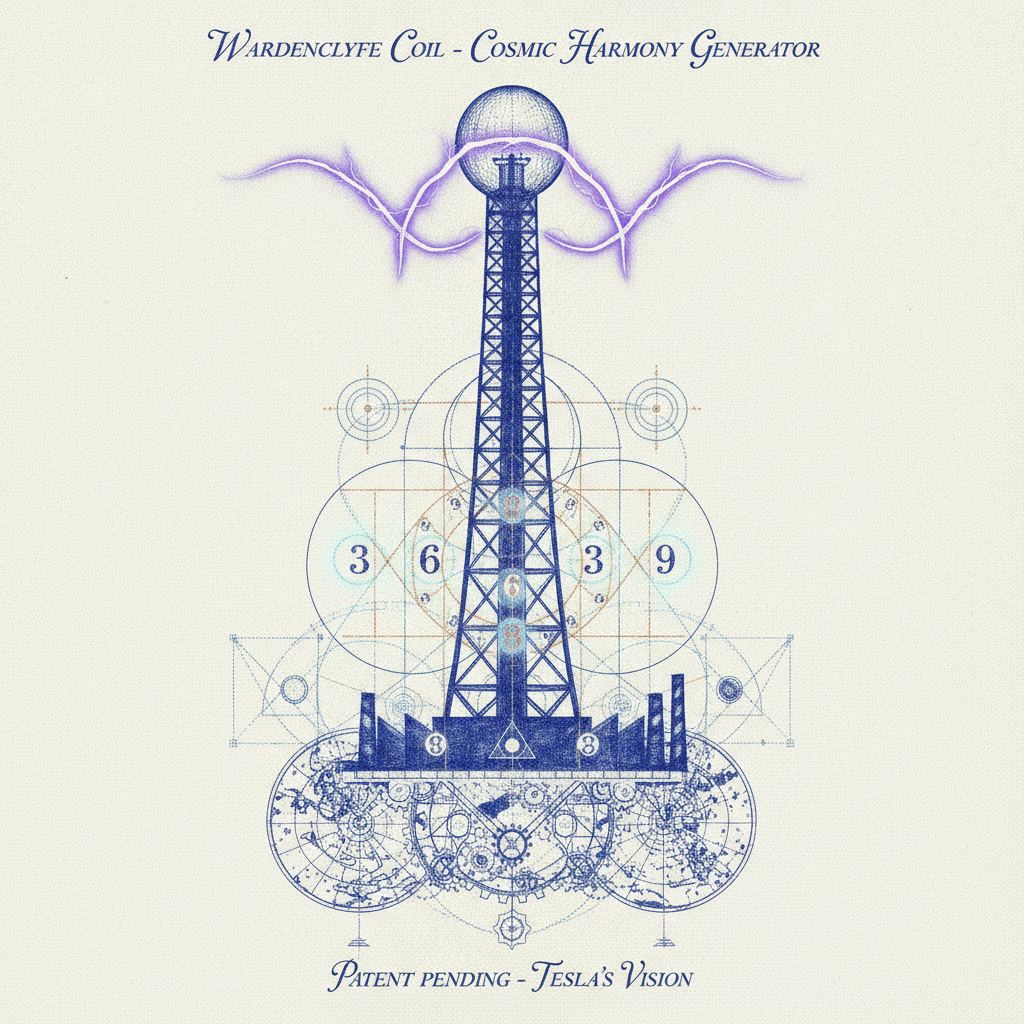 Wardenclyffe Coil - Cosmic Harmony Generator by Nikola Tesla