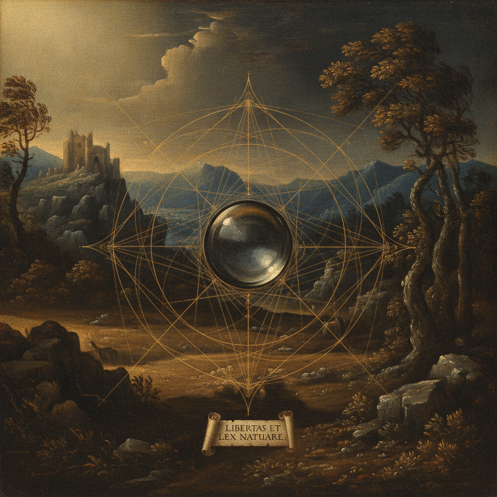 The Infinite Necessity of Liberty by Baruch Spinoza