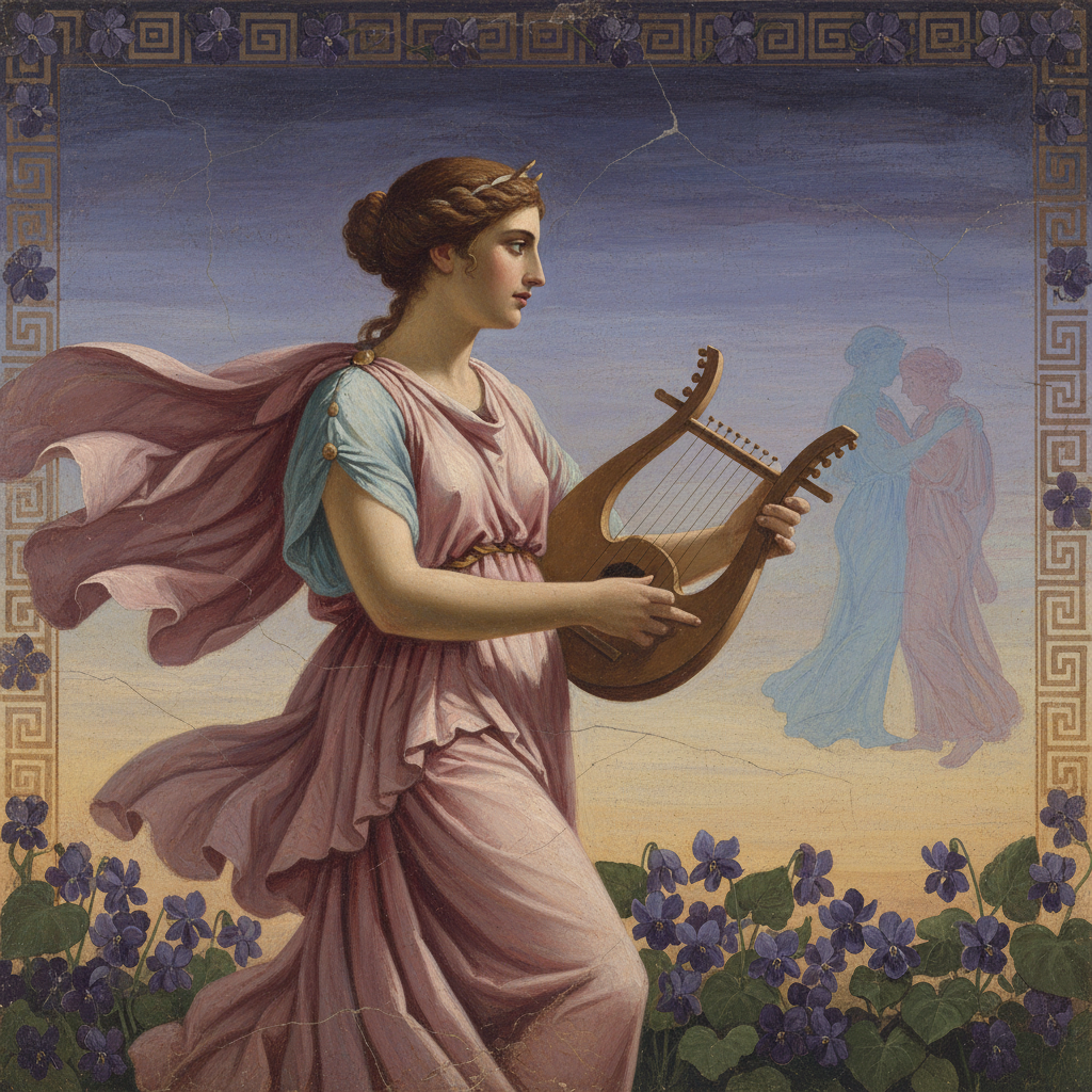 Hesperus' Kiss: A Memory Woven in Violet by Sappho