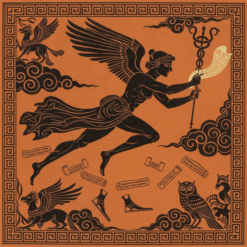 Papyrus of the Winged Word by Hermes