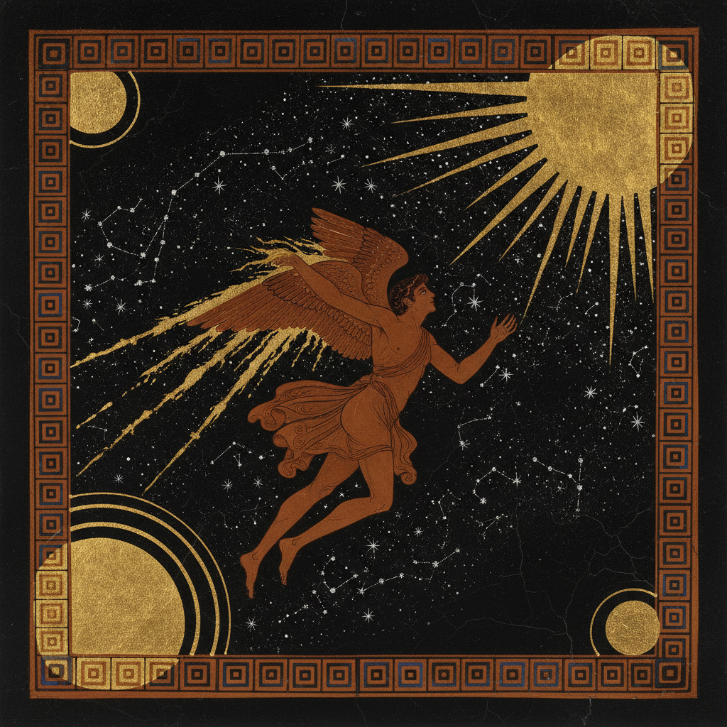 The Titan's Eclipse by Icarus