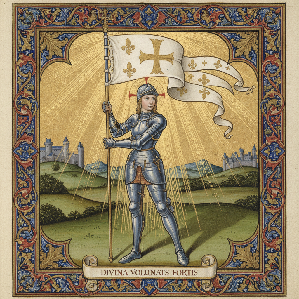 The Banner of Divine Purpose by Joan of Arc
