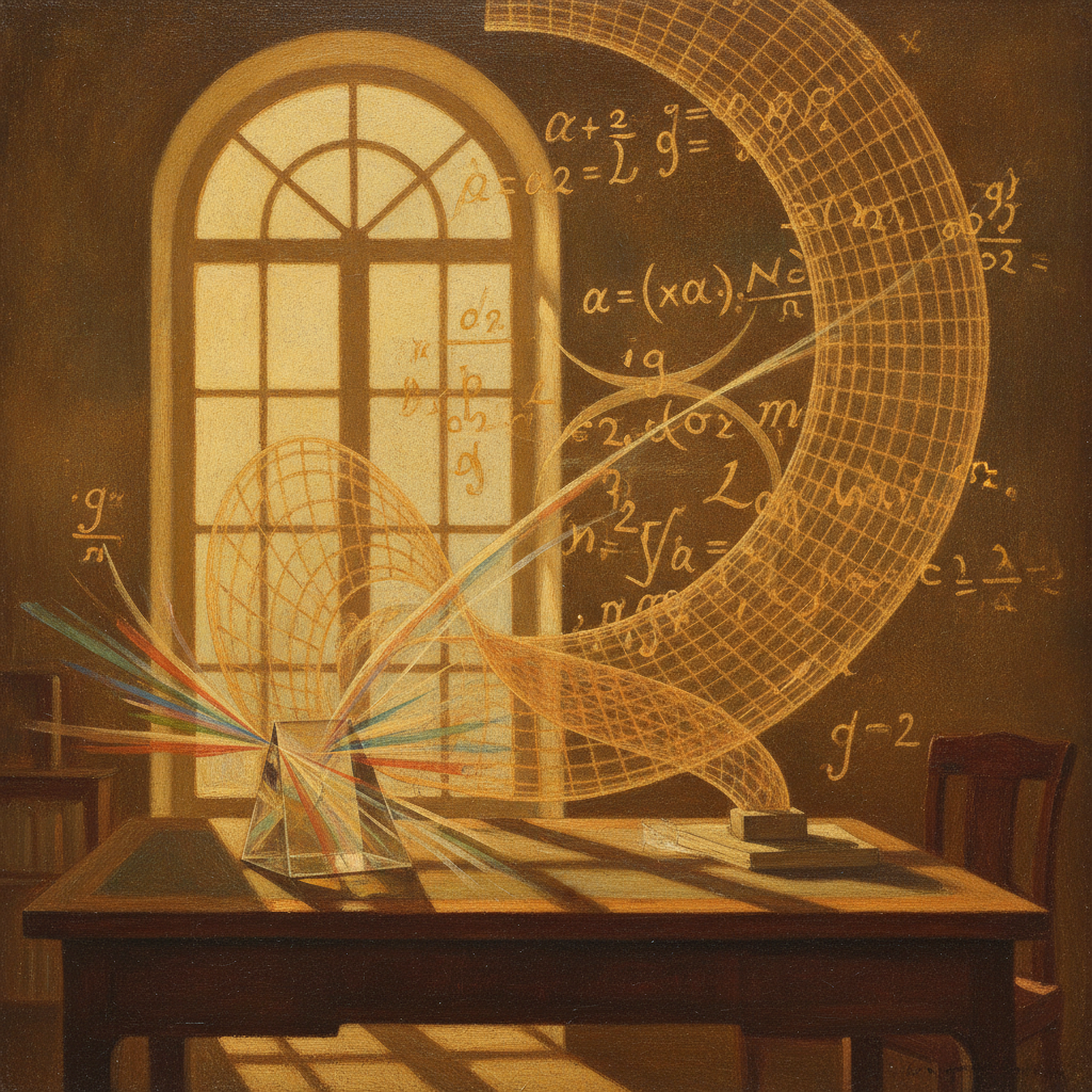 The Geometry of Light and Shadow by Albert Einstein