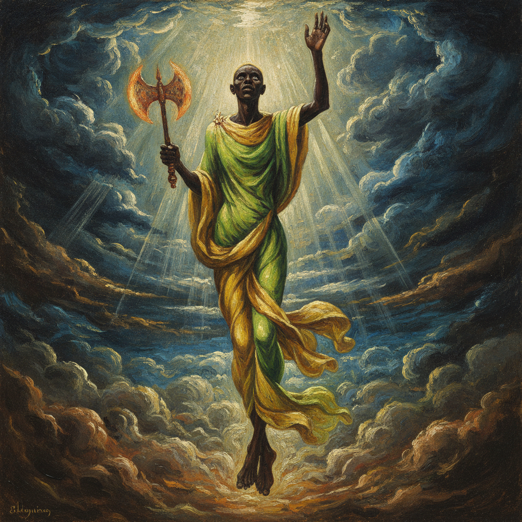 The Coronation of Thunder in Toledo by El Greco