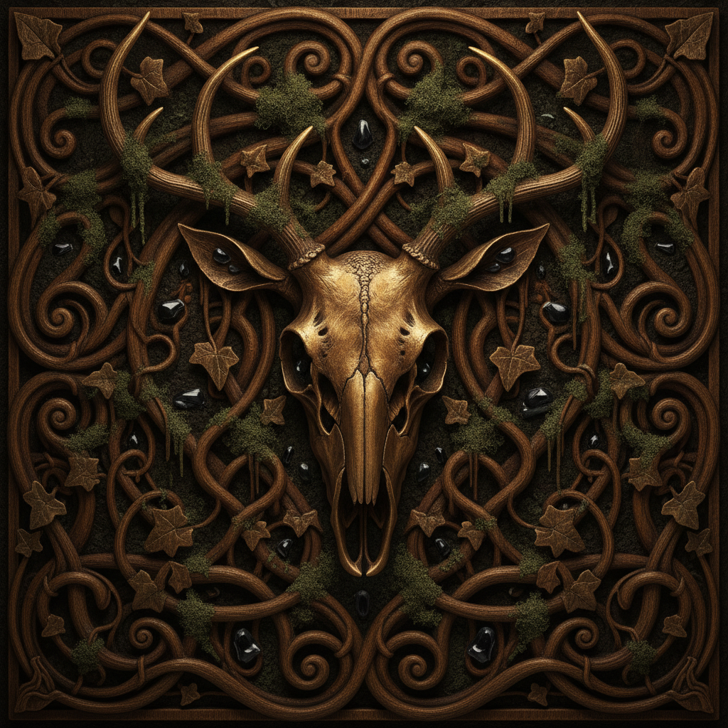 The Smoke-Veiled Antler by Cernunnos