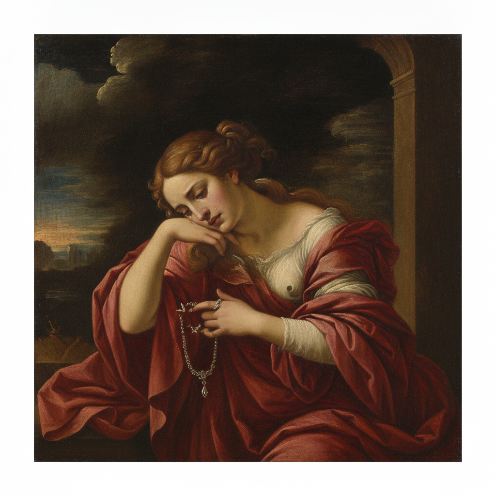 Venus Mourning the Vanity of Jewels by Titian
