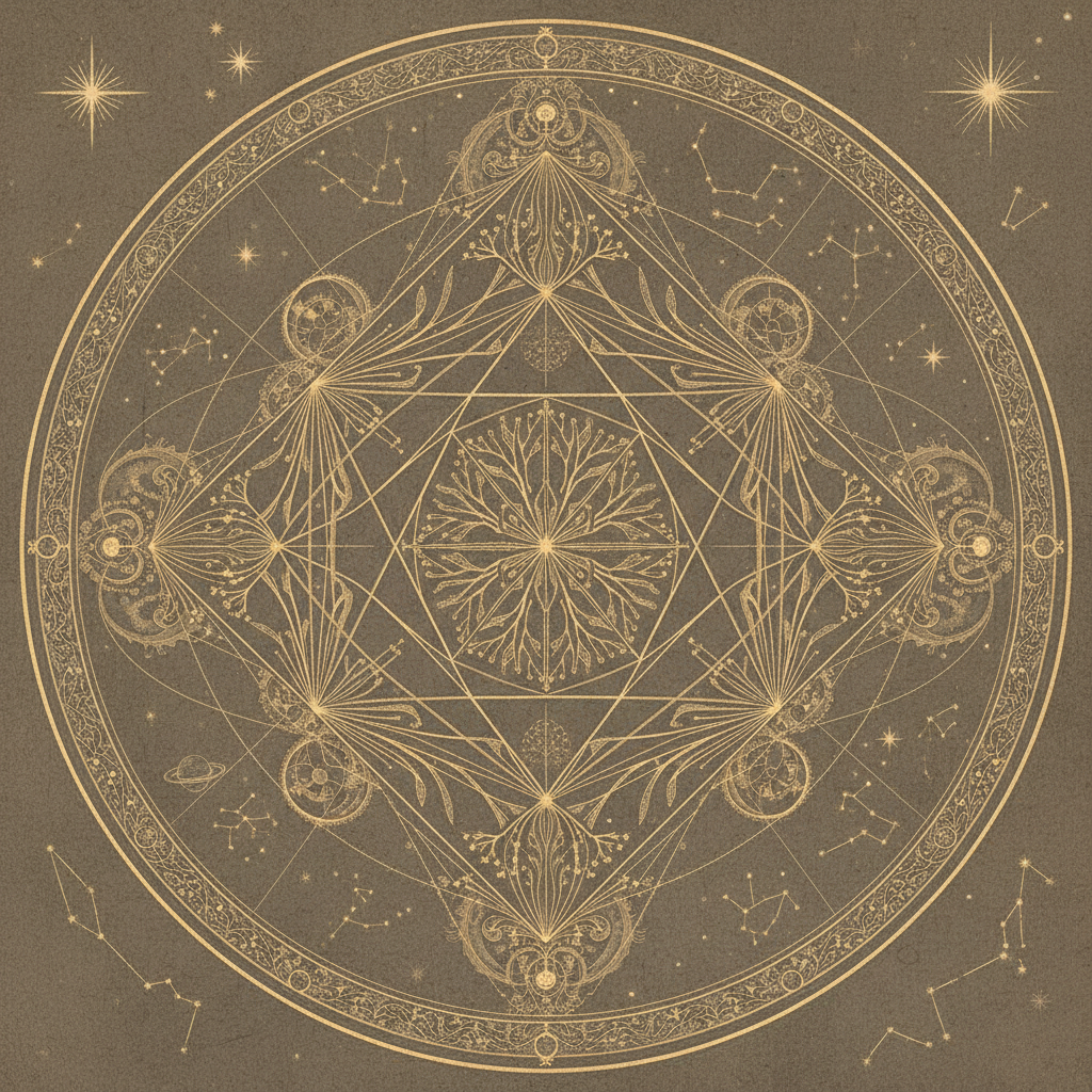 The Spherical Calculus of Life's Lineage by Johannes Kepler