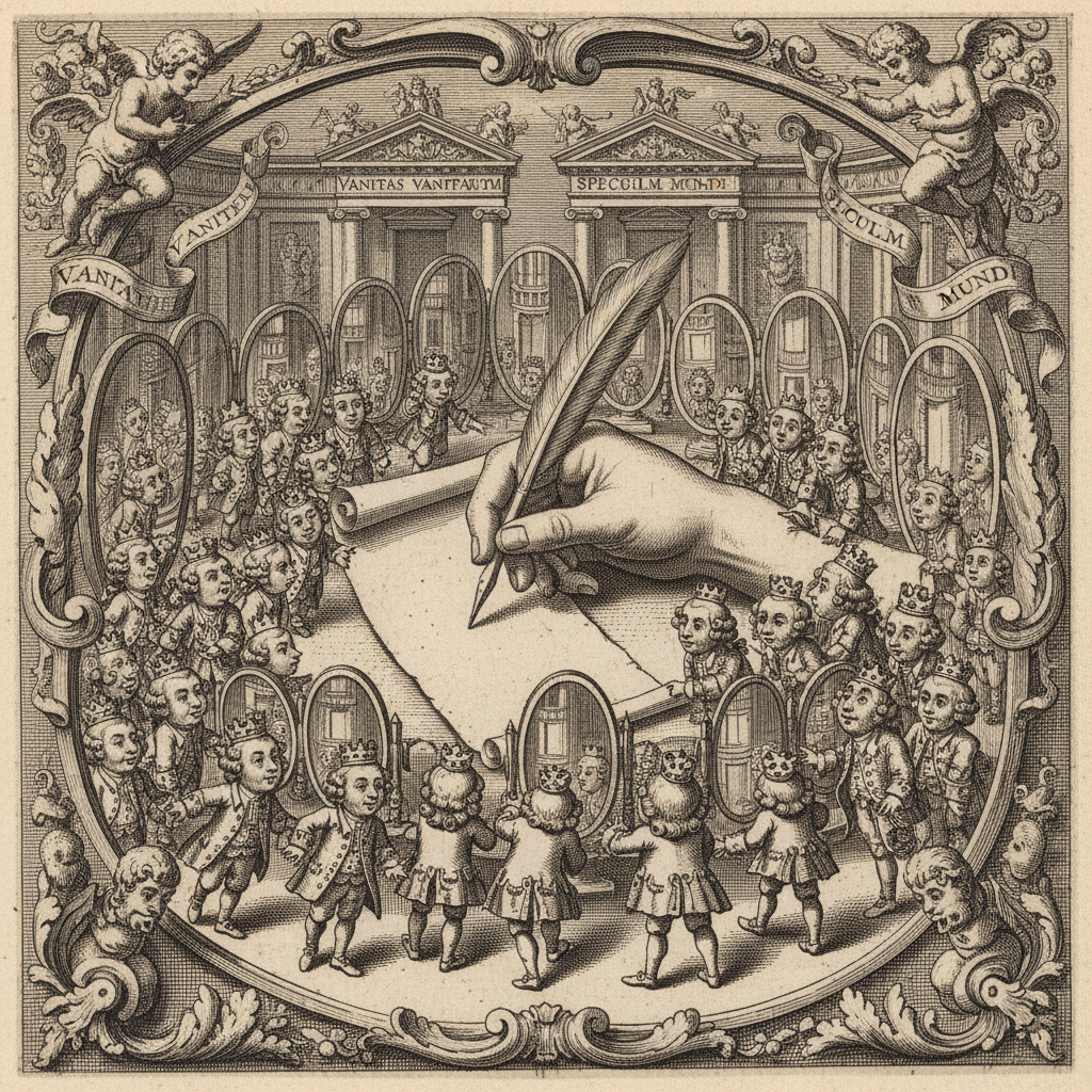 The Universal Glass of Self-Regard, or A Lilliputian Assembly of Fools by Jonathan Swift