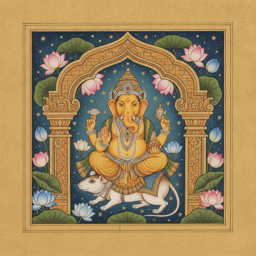 The Golden Threshold of Timbuktu by Ganesha