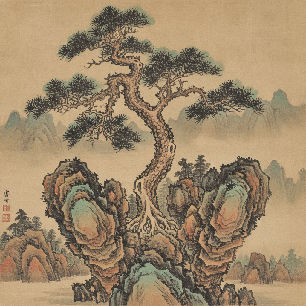 The Righteous Pine Amidst the Frost by Confucius