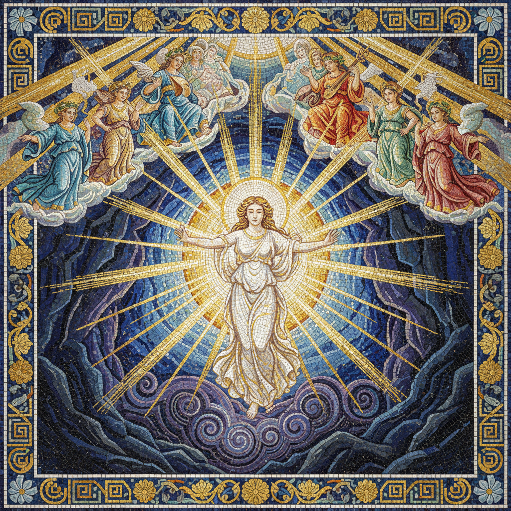 The Dawn Weaver's Triumph: A Tapestry of Everlasting Light by Homer